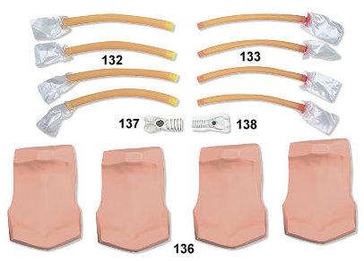 Cricothyrotomy Simulator With 4 Overlay Skins And Carry Bag