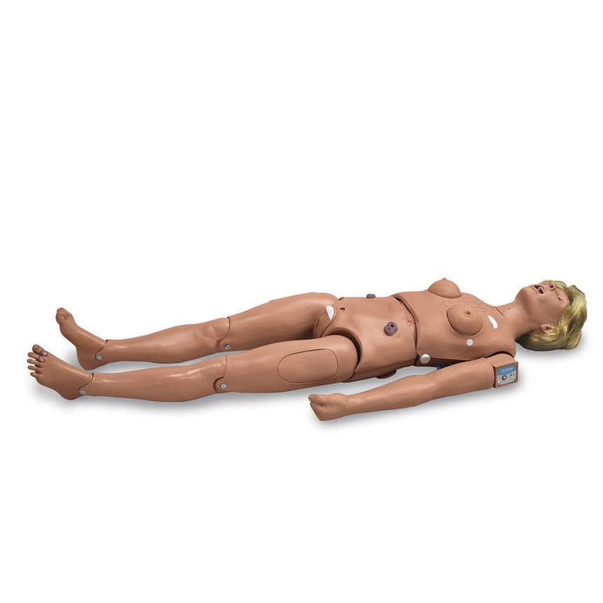 Catheterization Trainer with Male Genital Insert "Henri" and Female Genital Insert "Florence"