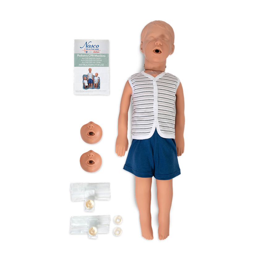 Kyle 3-Year-Old CPR Manikin With Carry Bag [SKU: 100-2951]