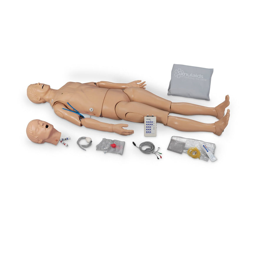 Pediatric Als Trainer With Interactive Ecg Simulator And Carry Bag [SKU: 101-091]