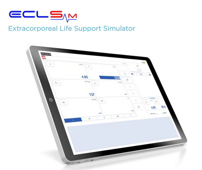 ECLSim™ Screen Based Extracorporeal Life Support Simulator