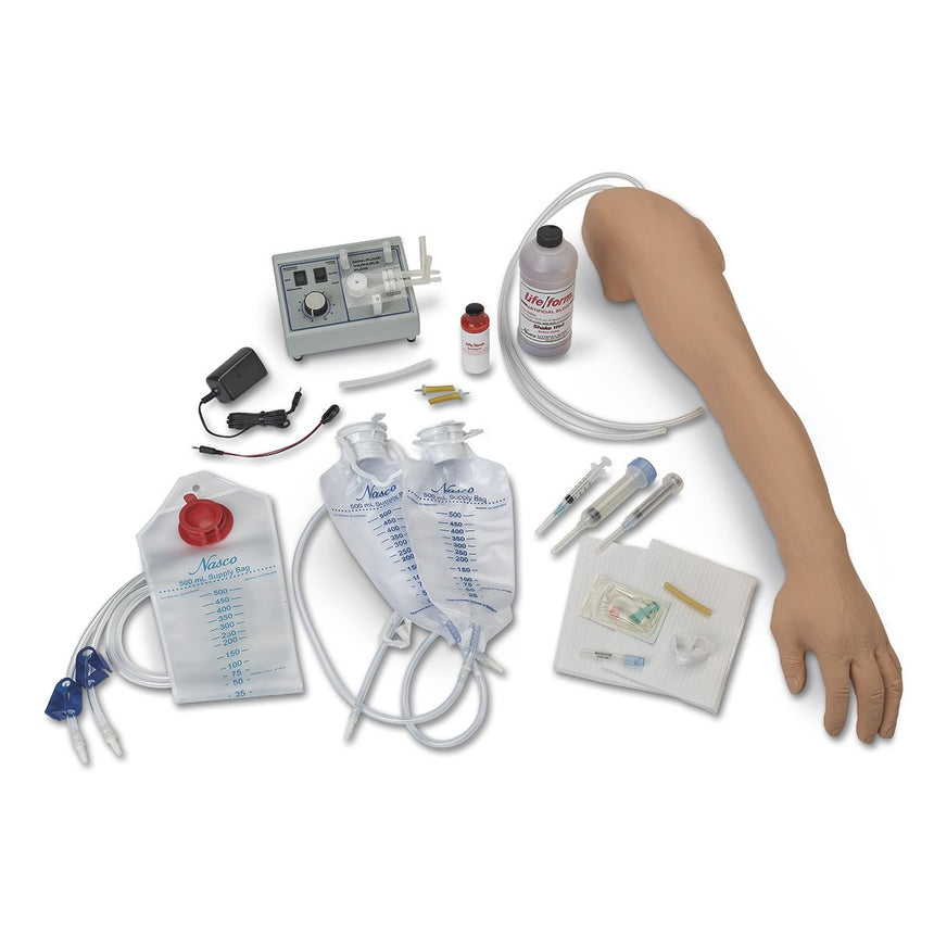 Advanced Venipuncture and Injection Arm with IV Arm Circulation Pump - Light Arm [SKU: LF00686]