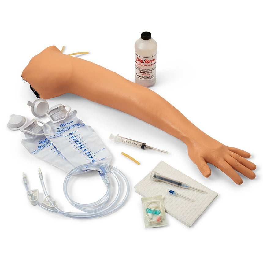 Life/form® Adult Venipuncture and Injection Training Arm - Light  [SKU: LF00698]