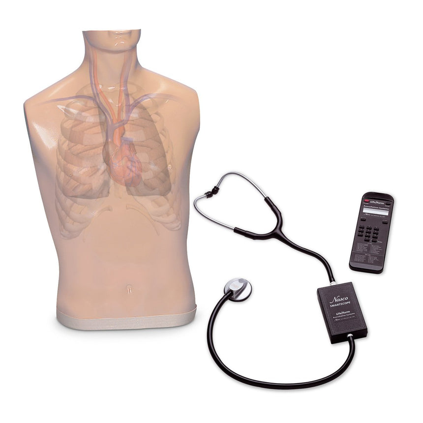 Life/form® Auscultation Trainer and Smartscope™ and Amplifier/Speaker System [SKU: LF01172]