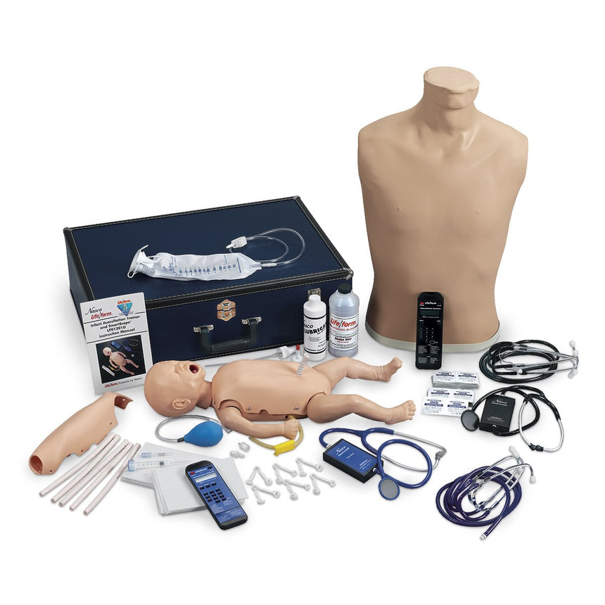 Life/form® Adult Airway Management Trainer with Stand [SKU: LF03601]