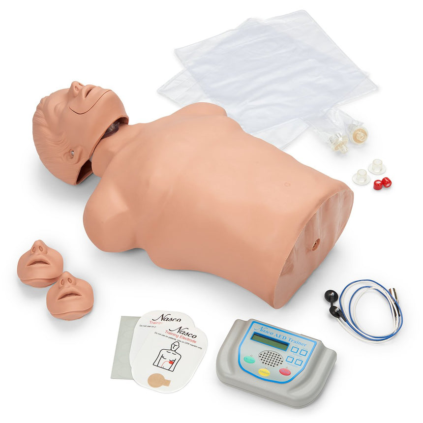 Life/form® AED Trainer with Brad™ CPR Manikin [SKU: LF03741]