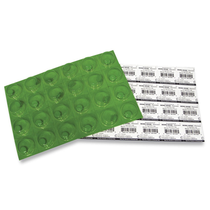 Demo Dose® Blister Control Cards - Percoct - 5 mg [SKU: PN01038]