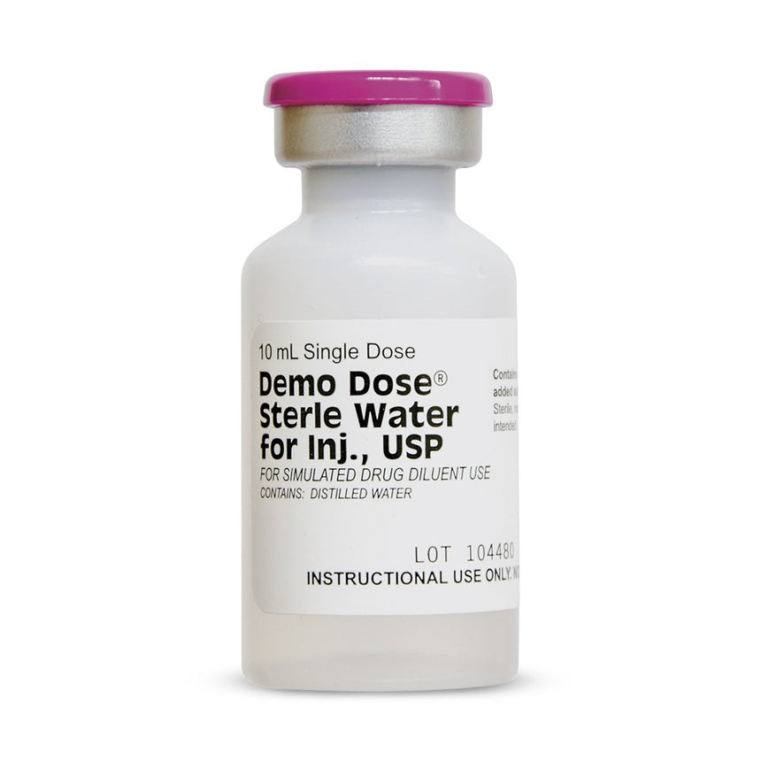 Demo Dose® Sterile Water for Injection - 10 ml [SKU: PN01044]