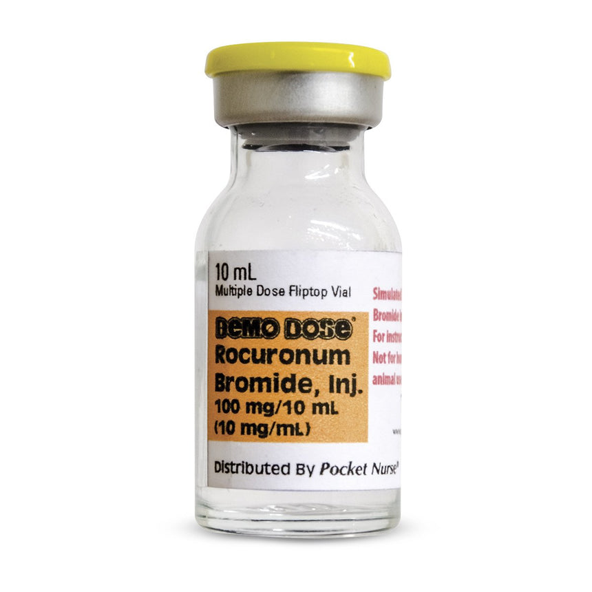 Demo Dose® Rocuronum Bromide Injection - 10 ml [SKU: PN01061]