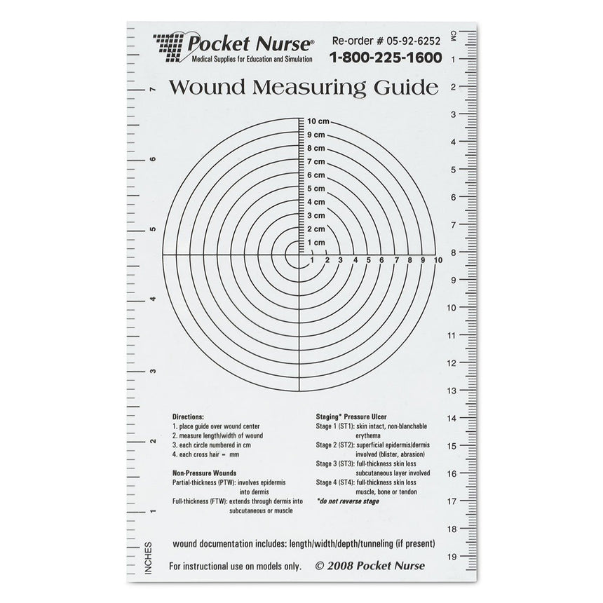 PN® Wound Measuring Guide