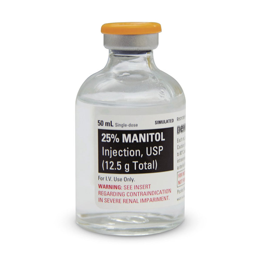 Demo Dose® 25% Manitol - 50 ml [SKU: PN01260]