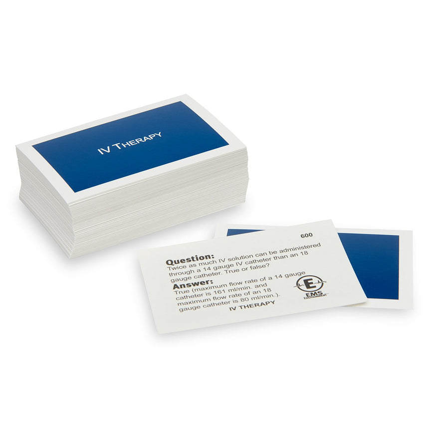 EMS CHALLENGE™ Supplemental Cards - Intravenous Therapy