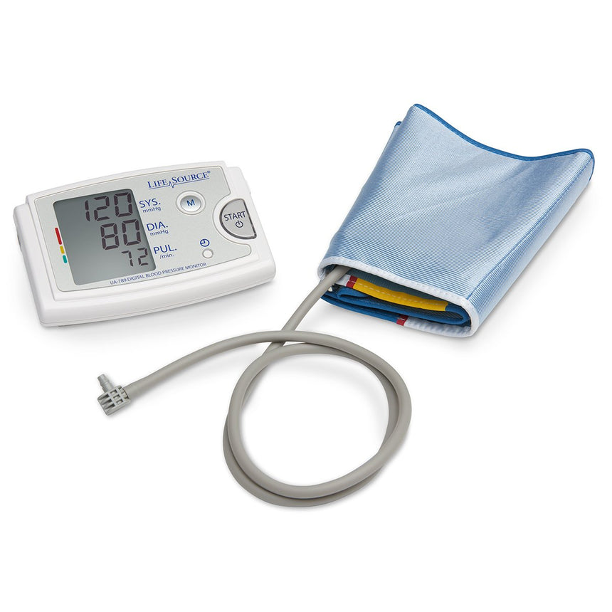 Blood Pressure Monitor with Extra-Large Cuff