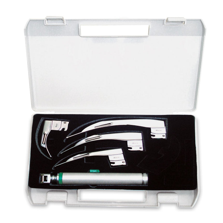 Laryngoscope Fiber Optics Blade Set - Machintosh #1, 2, 3, 4